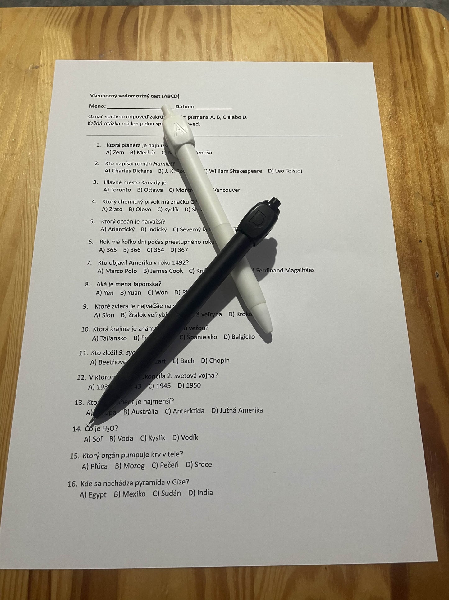 Fortune Pencil (4ks)